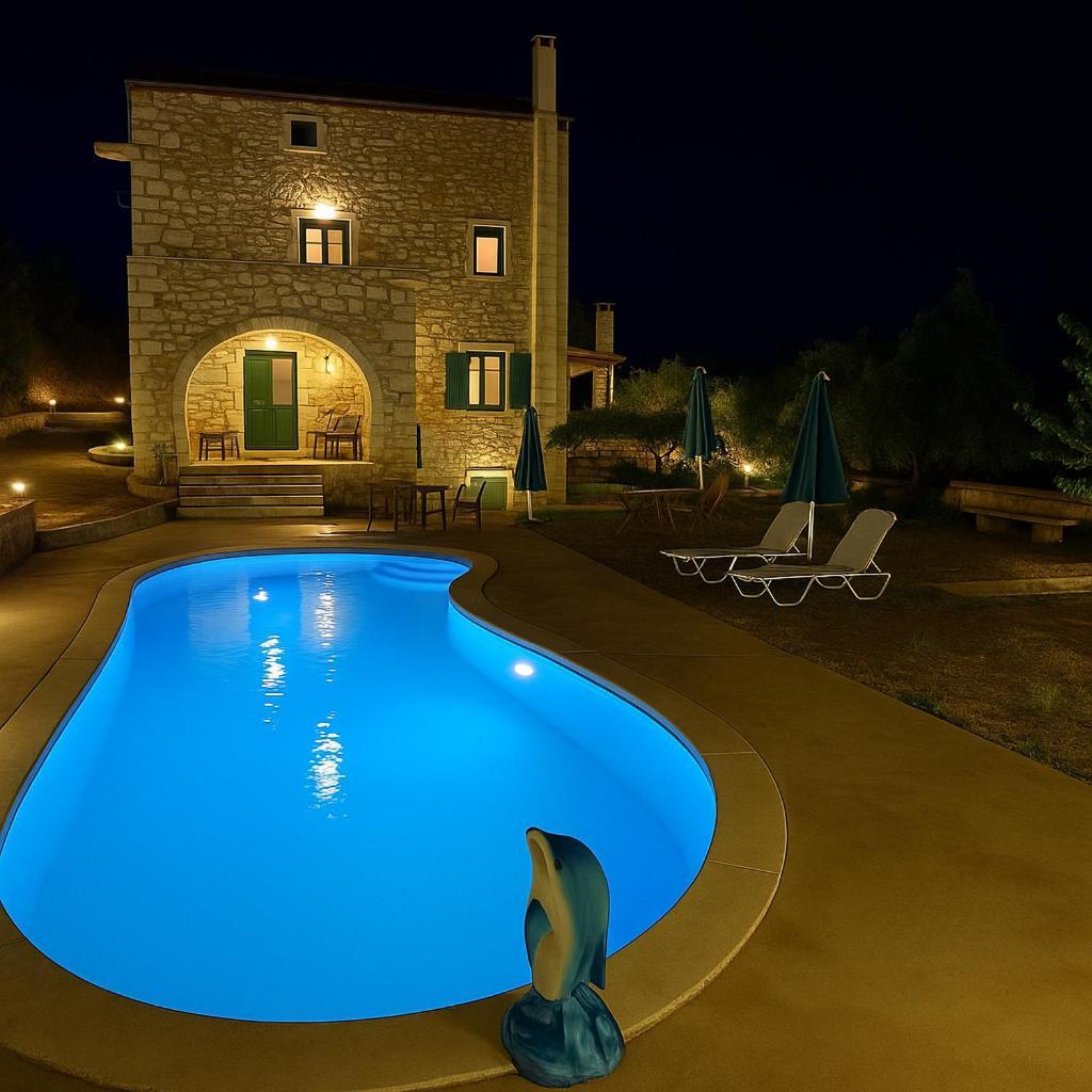 Chania'S Diamond Villas - Aqua Bliss With Private Pools Gavalochori Экстерьер фото
